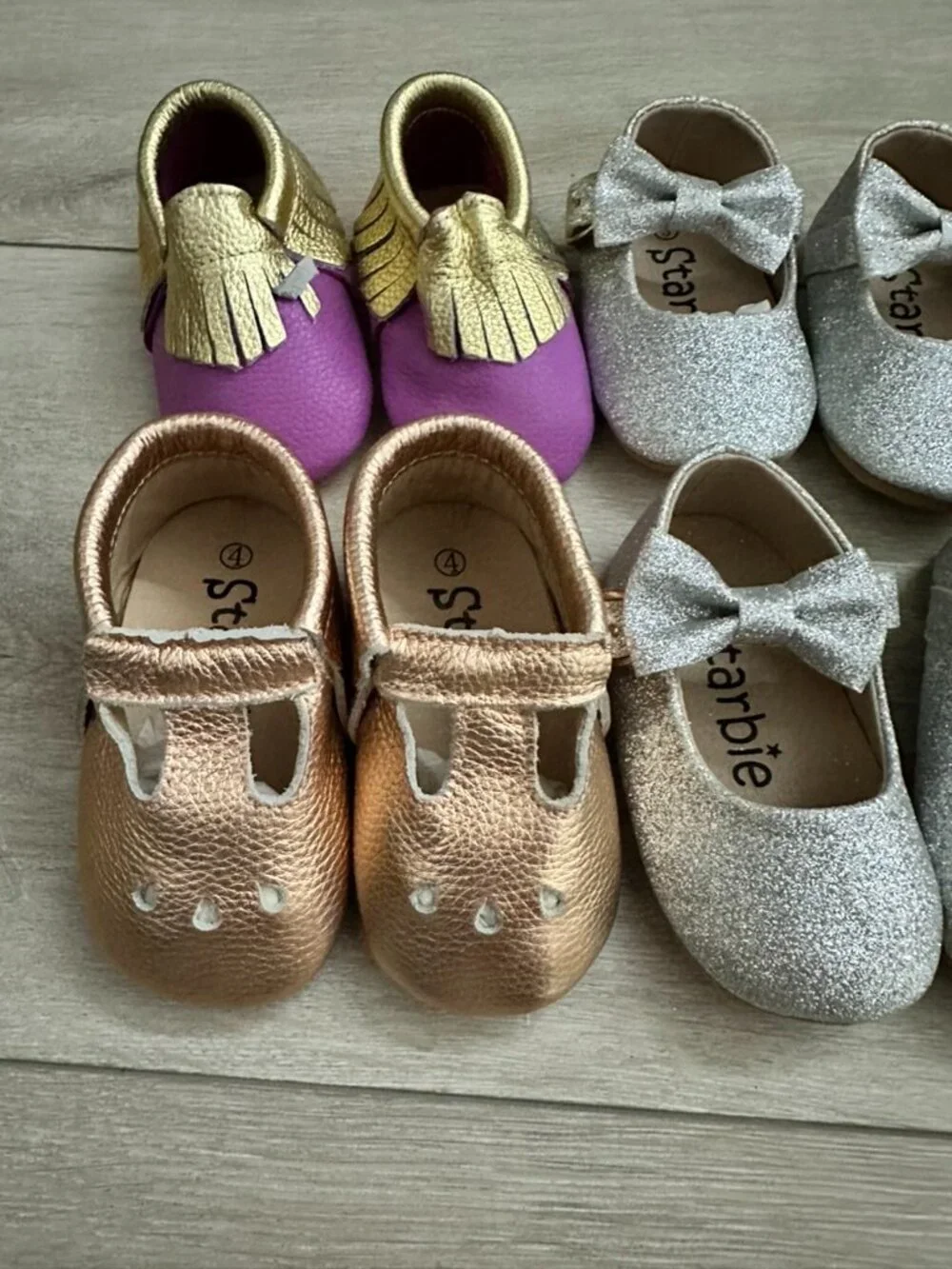 4 pairs Size 3 Size 4 lots Baby Shoes Lots Flash Sale toddler Shoes Sandals